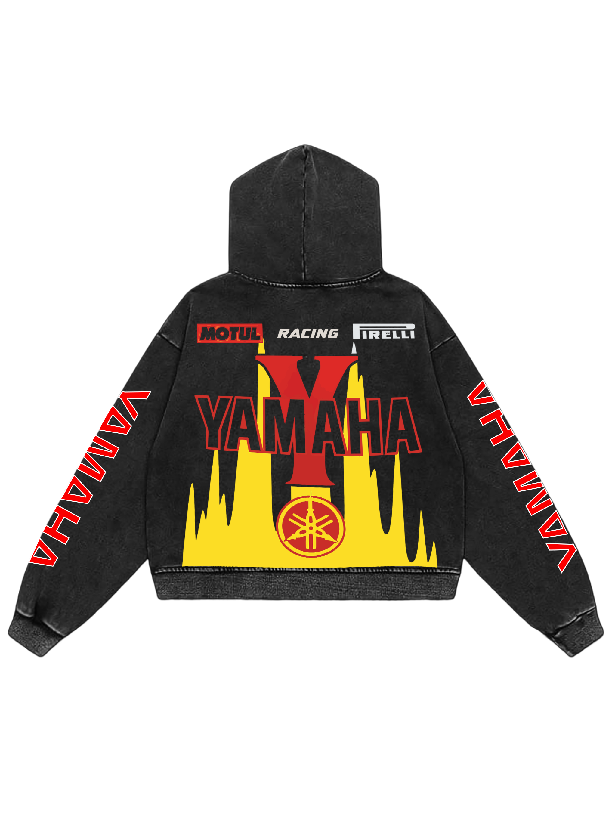 JustMini “Yamaha ” Oversized Hoodie – Streetwear Edition