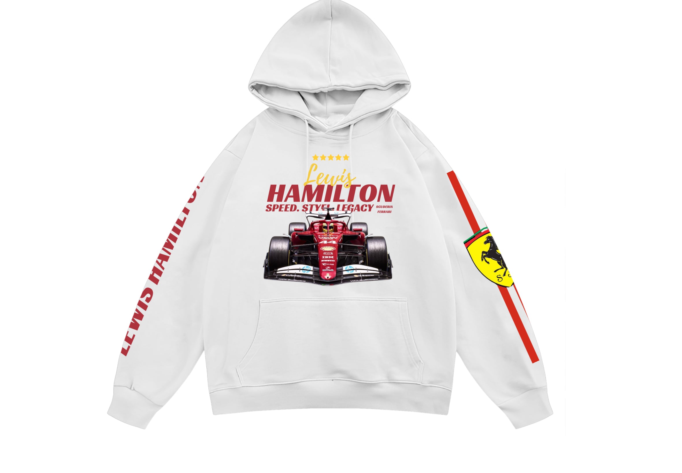 JustMini “Lewis Hamilton” Oversized Hoodie – Streetwear Edition