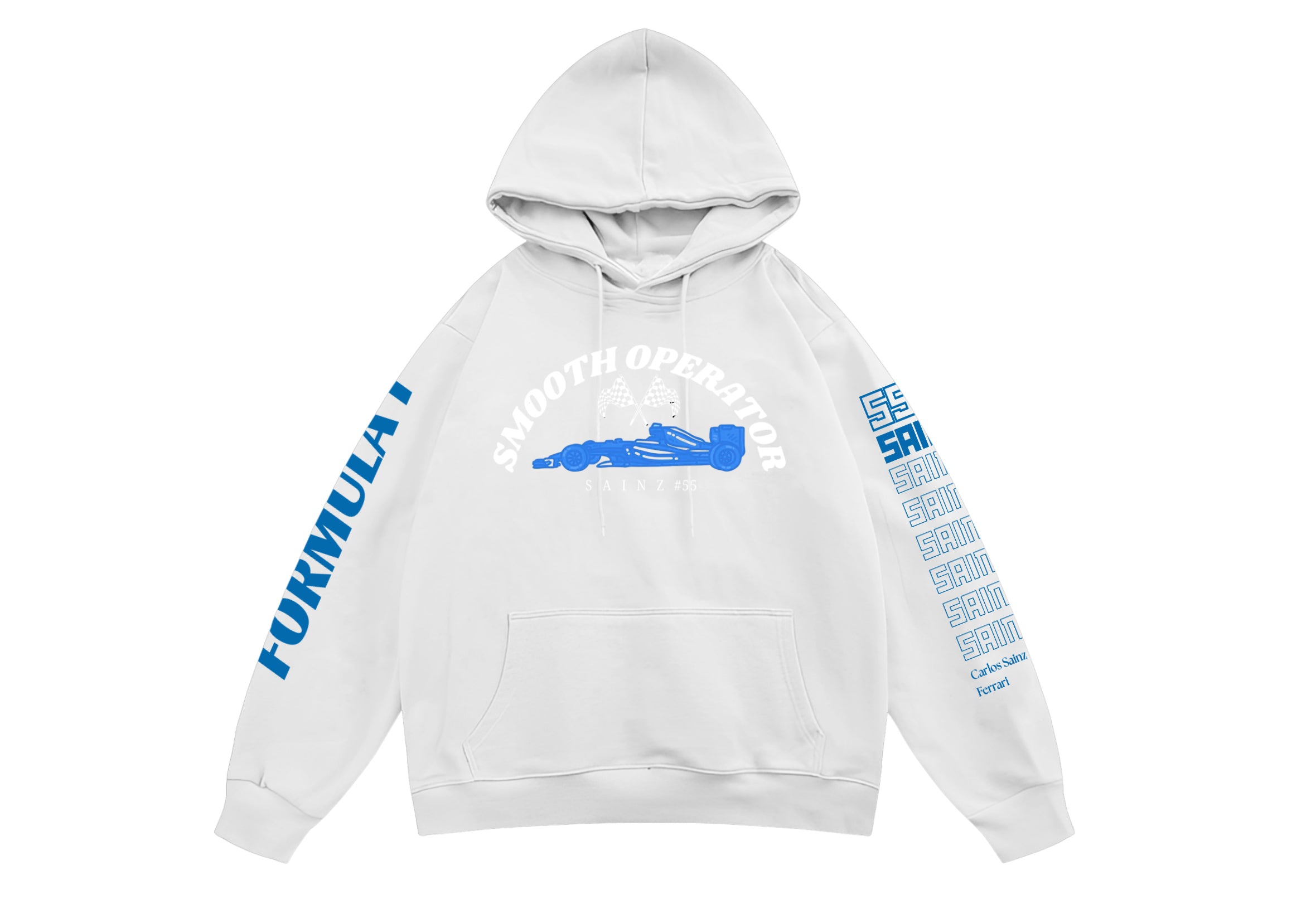 JustMini “Carlo Sainz” Oversized Hoodie – Streetwear Edition