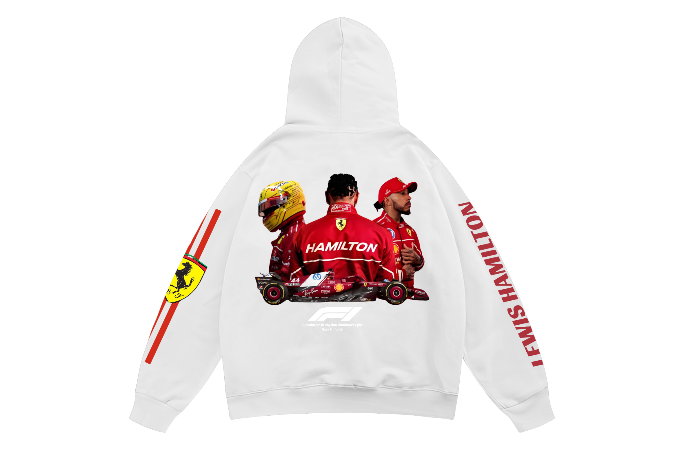 JustMini “Lewis Hamilton” Oversized Hoodie – Streetwear Edition
