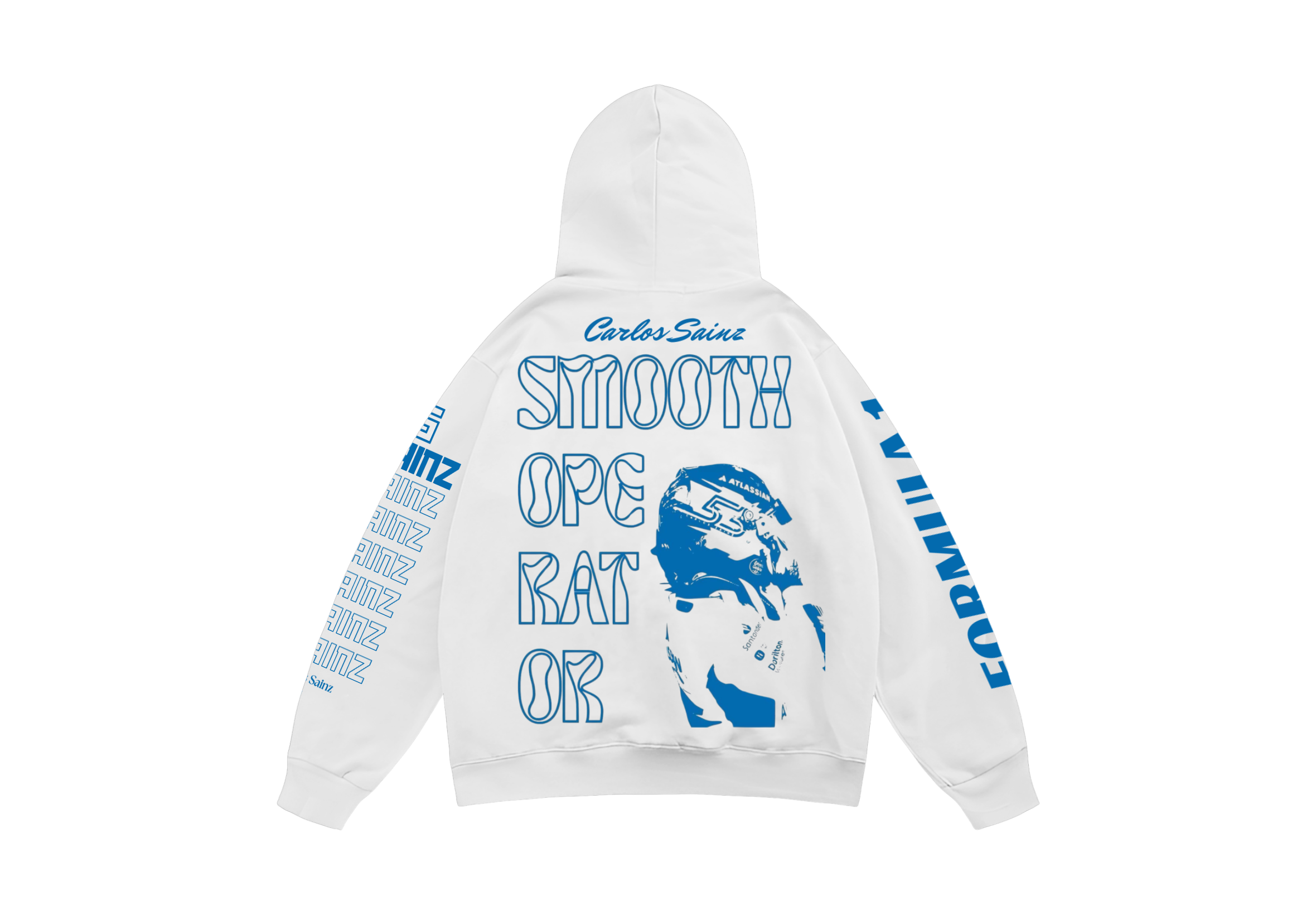 JustMini “Carlo Sainz” Oversized Hoodie – Streetwear Edition