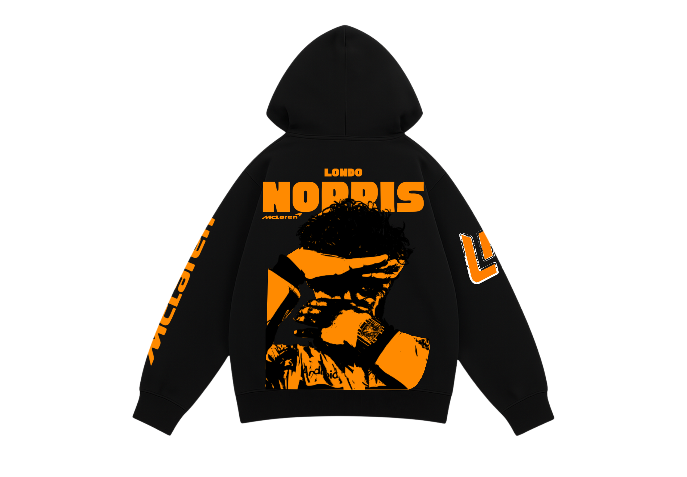 JustMini “Lando Norris ” Oversized Hoodie – Streetwear Edition