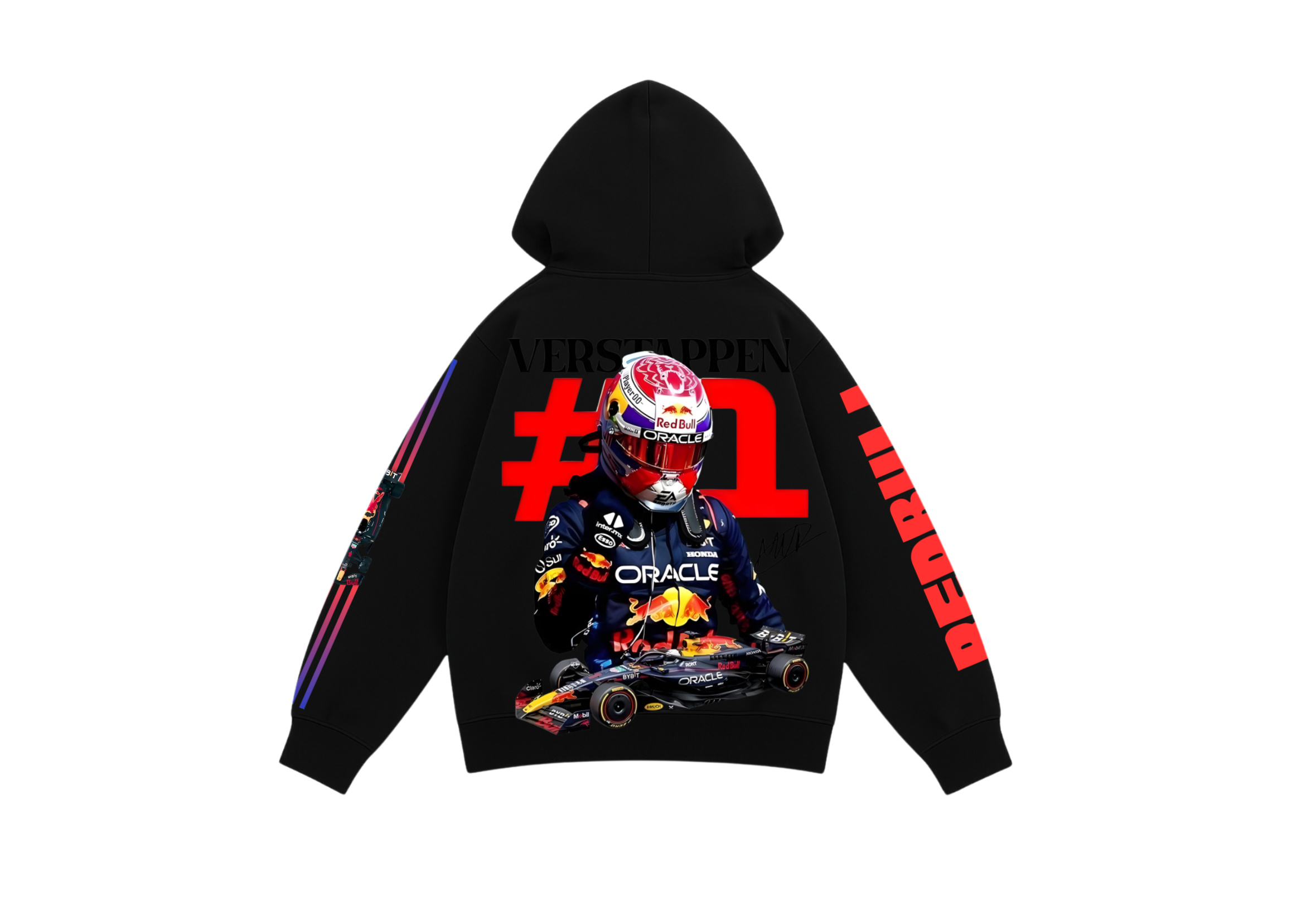 JustMini “Max Verstappen” Oversized Hoodie – Streetwear Edition