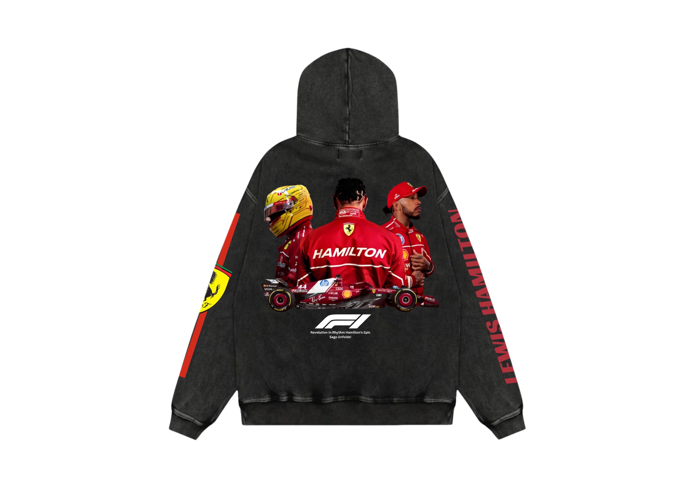 JustMini “Lewis Hamilton” Oversized Hoodie – Streetwear Edition