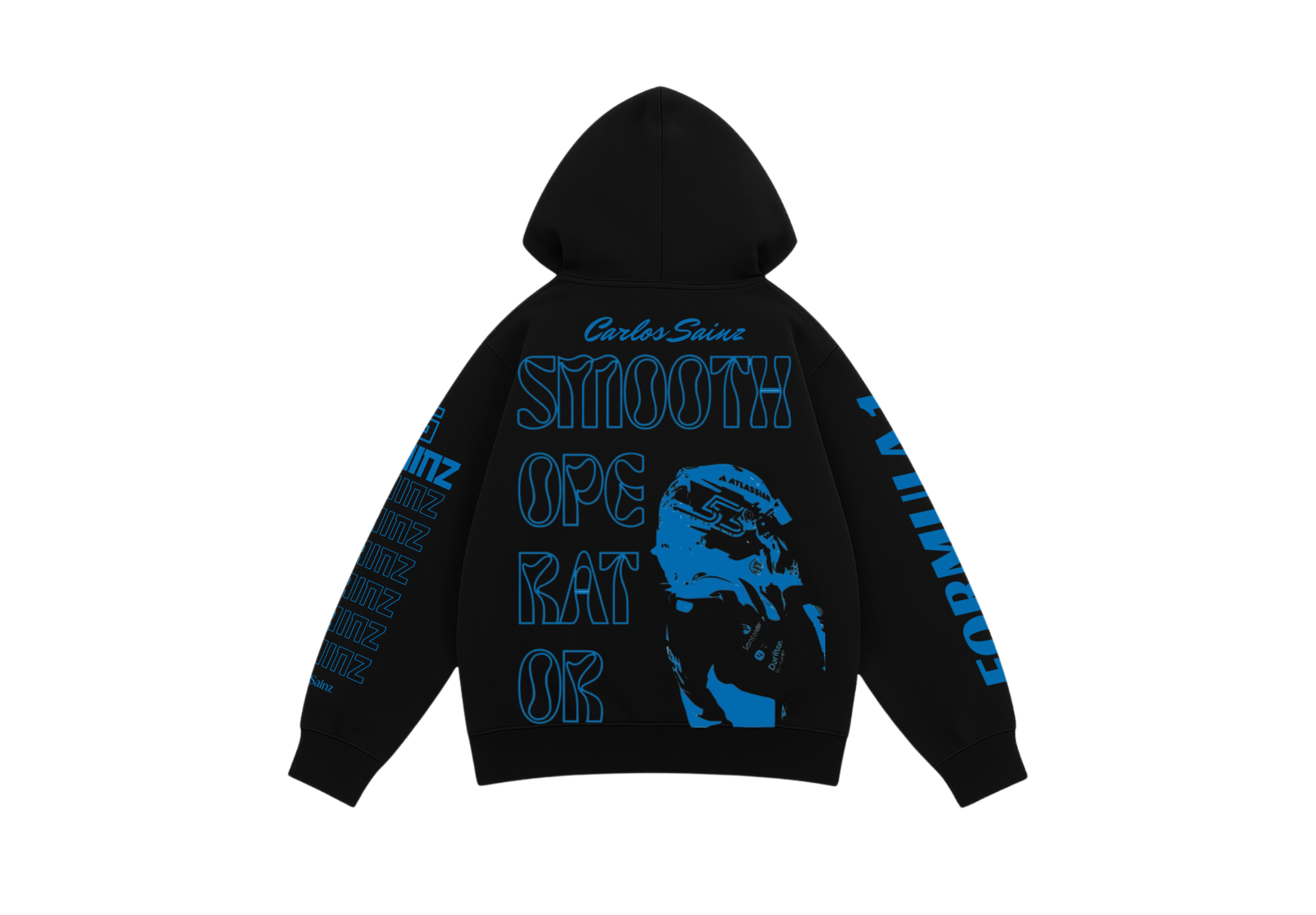 JustMini “Carlo Sainz” Oversized Hoodie – Streetwear Edition