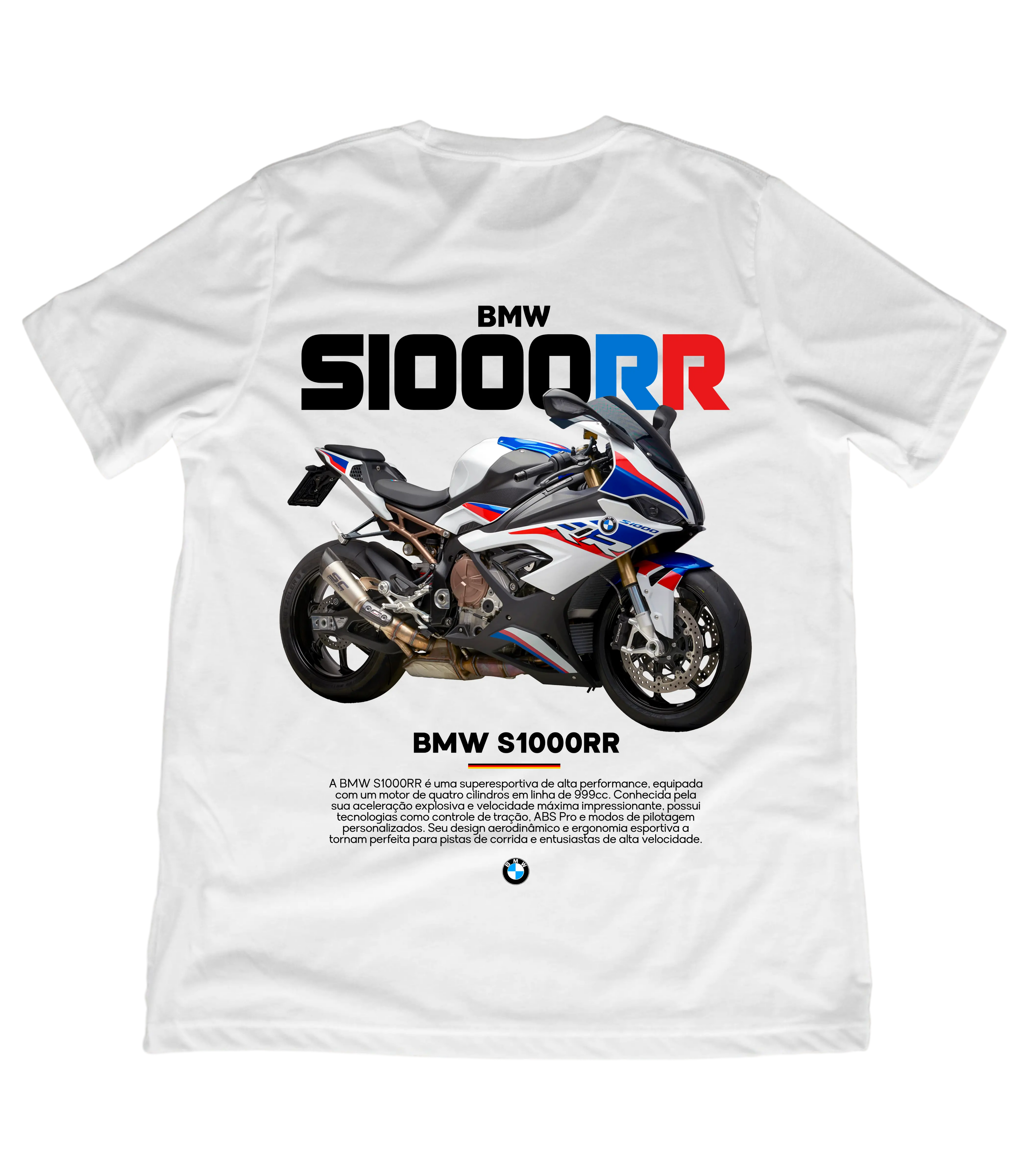 BMW S1000RR Acid B Oversized T-Shirt - Justmini
