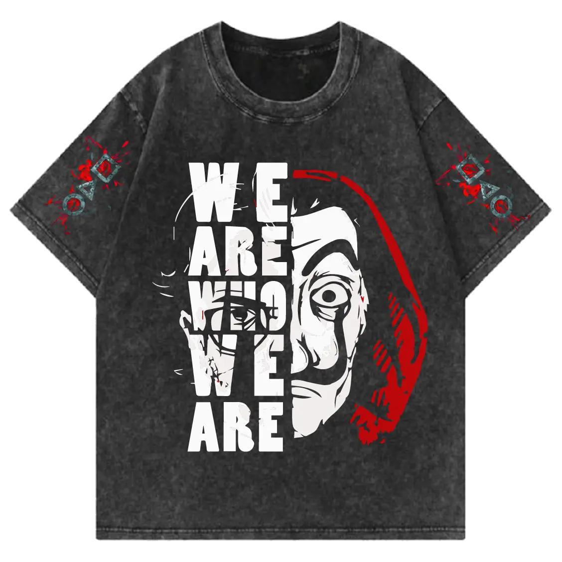 JustMini “Never Look Back” Oversized Graphic Tee – Redefine Your Grind