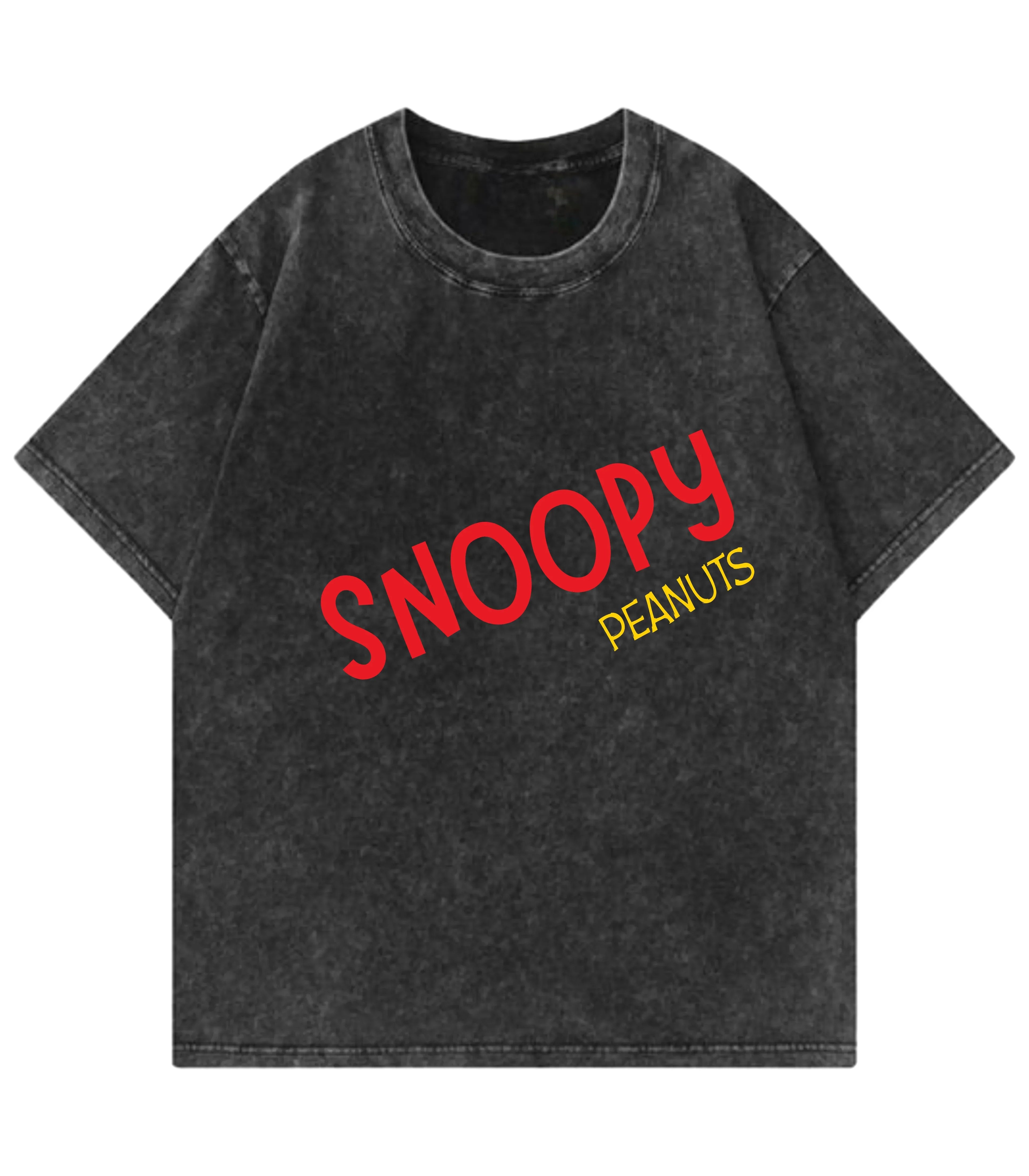 Snoopy Peanuts Acid B Oversized T-Shirt - Justmini